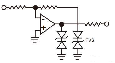 Application of TVS tube in protection circuit